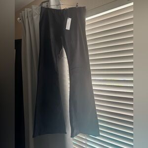 Black Flared Pants with Tag